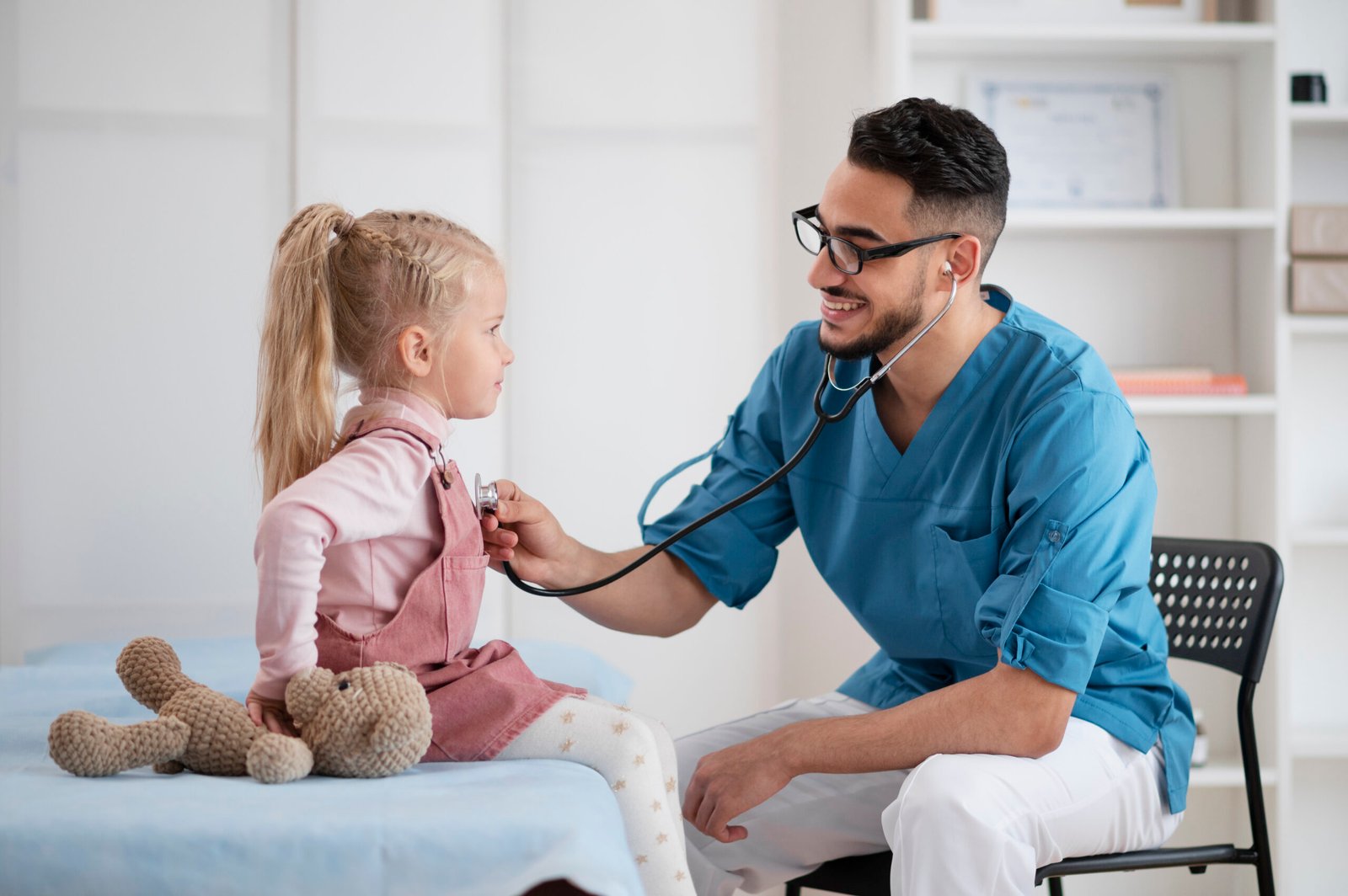 doctor-doing-their-work-pediatrics-office